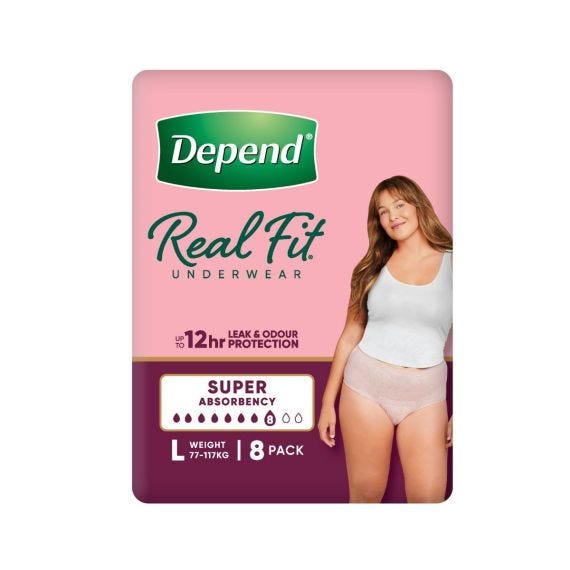 Depend® Real-Fit Super Underwear for Women
