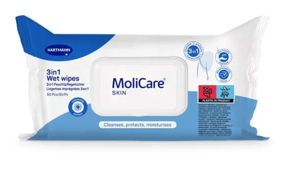 MoliCare® Skin 3-in-1 Wet Wipes