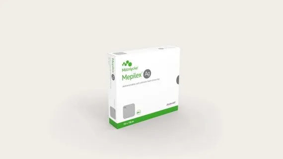 Mepilex® Ag Antimicrobial Foam Dressing – 10cm x 10cm