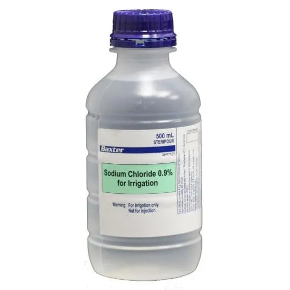 Sodium Chloride 0.9% Irrigation Solution – 500mL