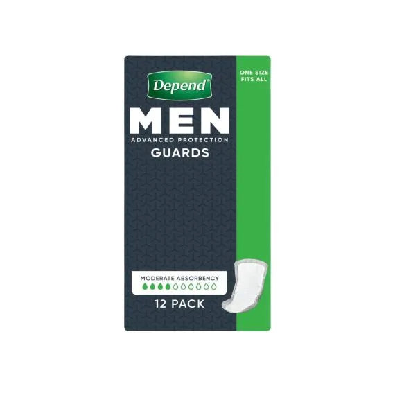 Depend® Guards for Men – 308mm x 152mm (350ml)