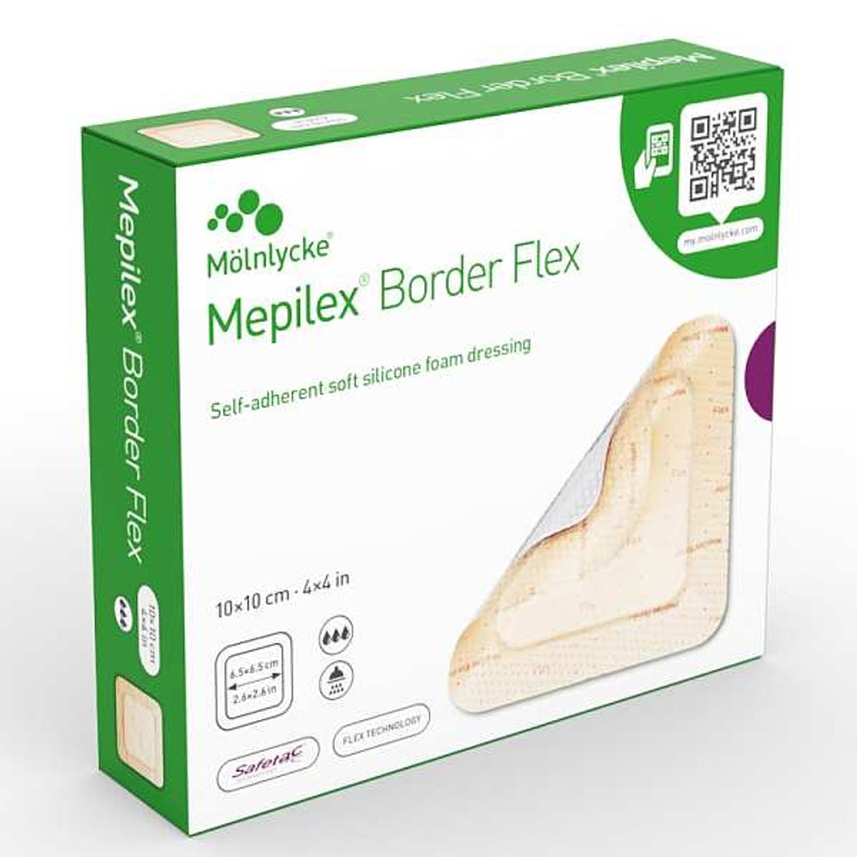 Mepilex Border Flex Dressing