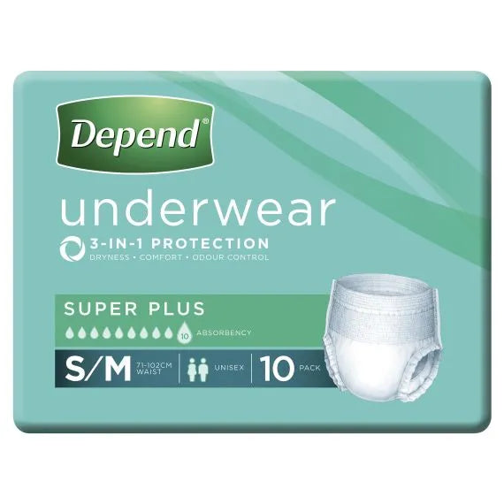 Depend® Unisex Super Plus Underwear