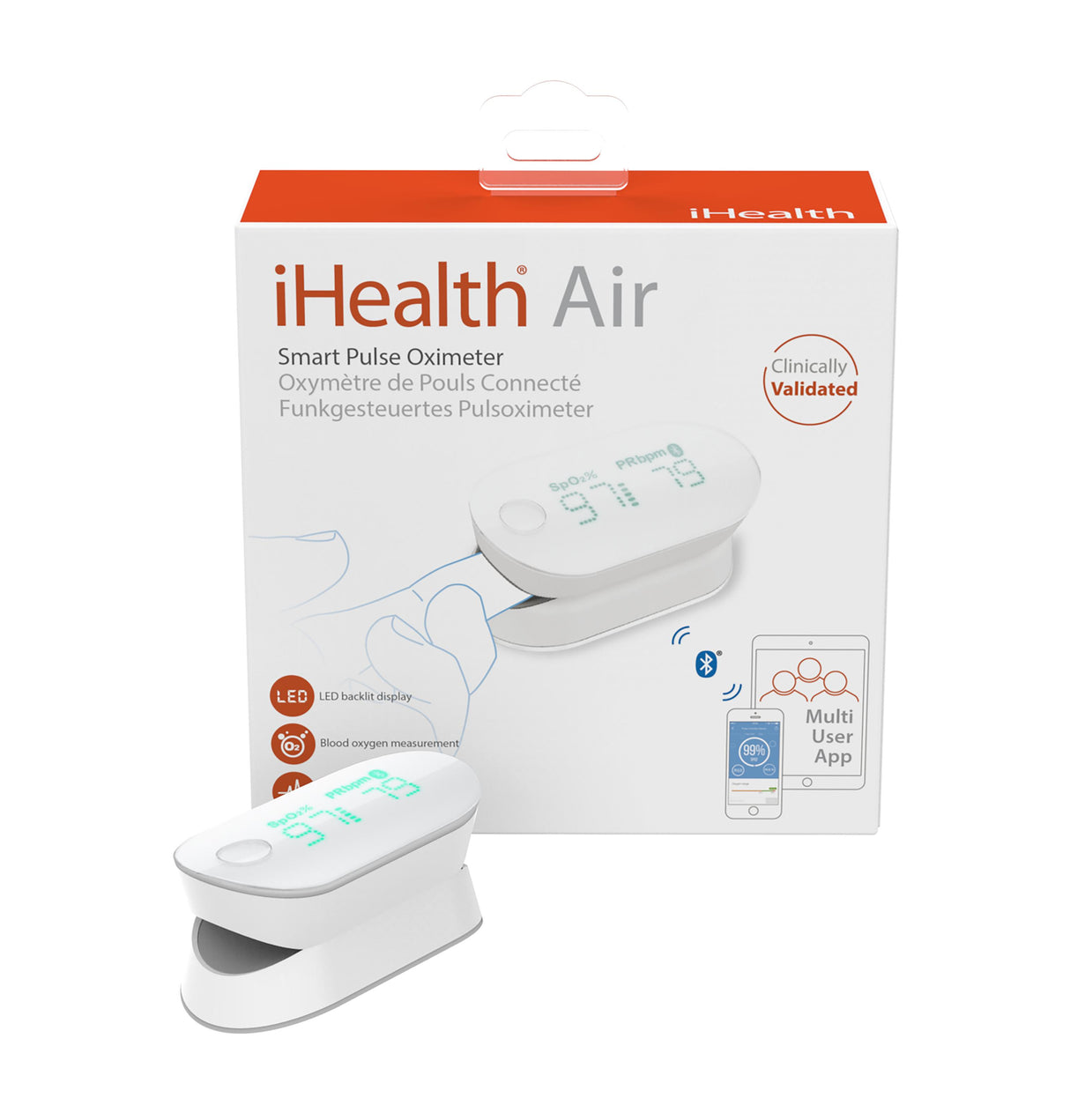 iHealth Air Pulse Oximeter